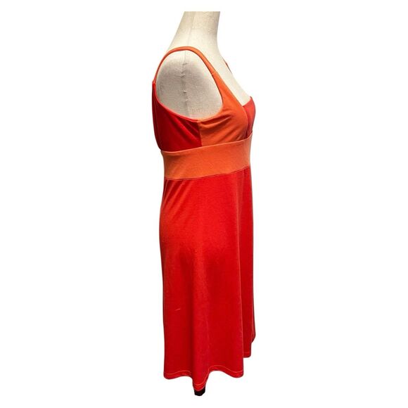 Kuhl Aerosoft Prima Tank Dress Coral/Orange Size Medium Outdoor UPF 30 Logo - Picture 3 of 8